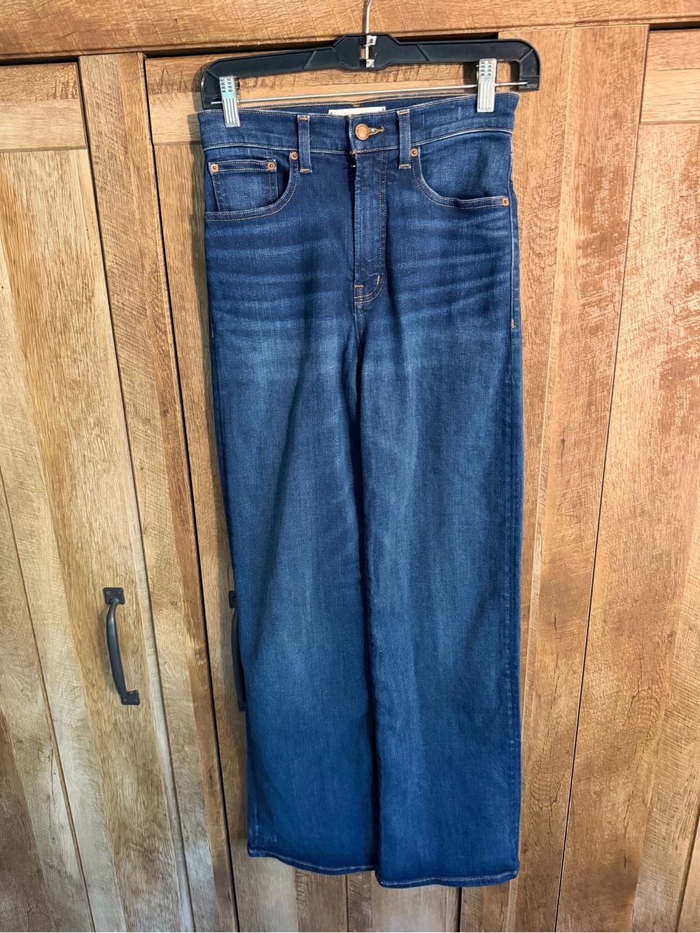 Madewell Indigo Wide-Leg High-Rise Jeans